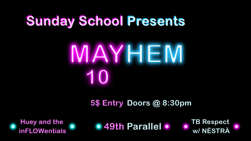 Mayhem show.  Rap / Electronic show.